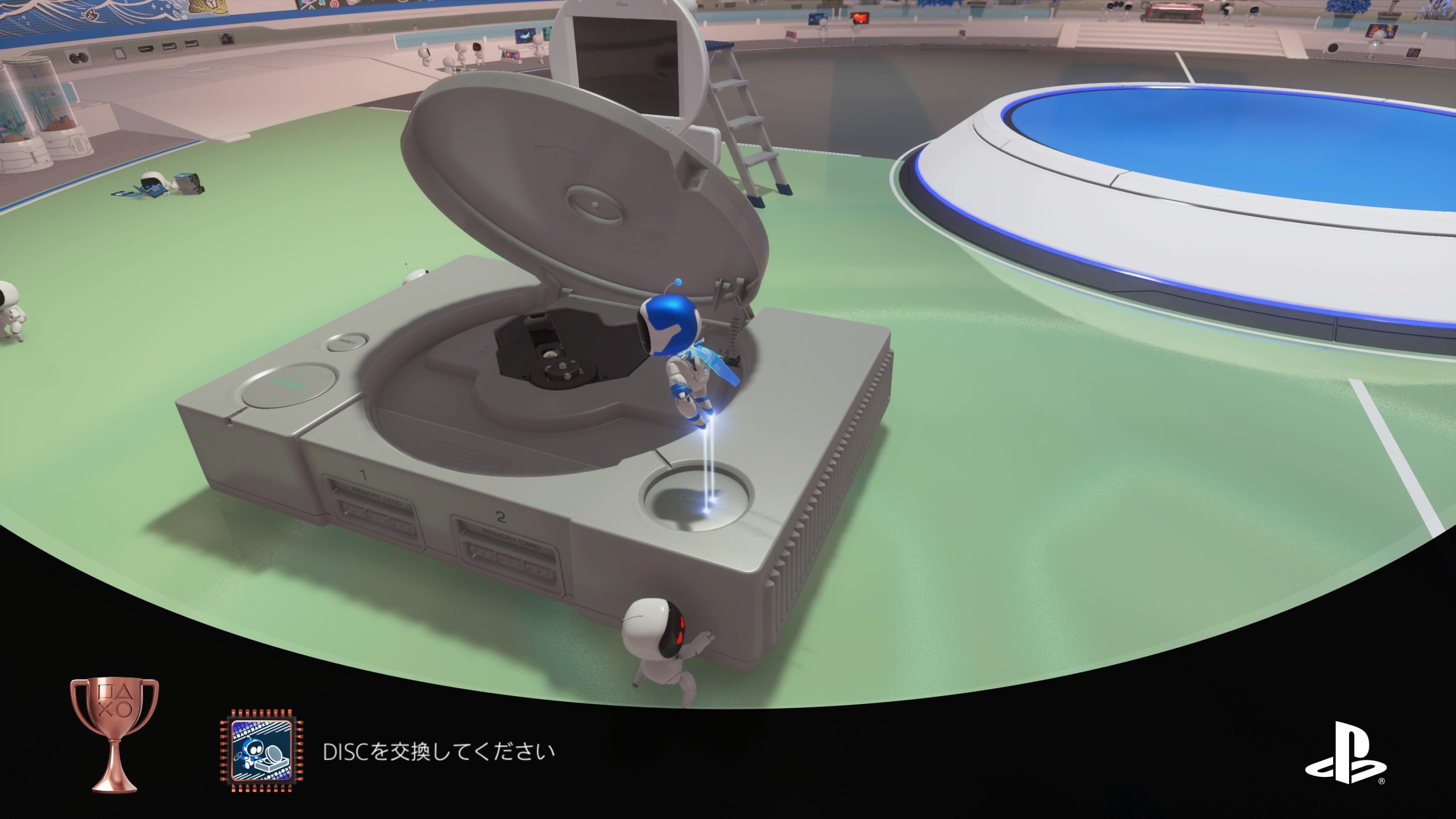 ASTRO's PLAYROOM_PS_DISC交換