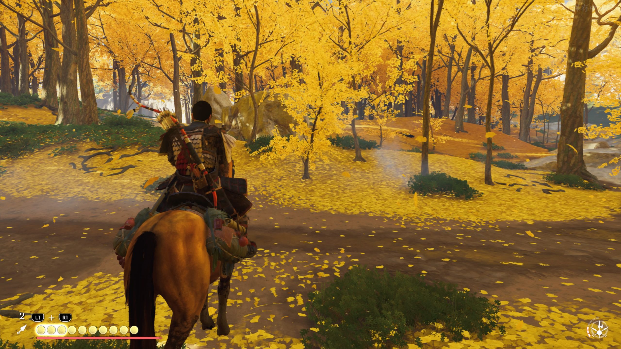 Ghost of Tsushima_銀杏並木