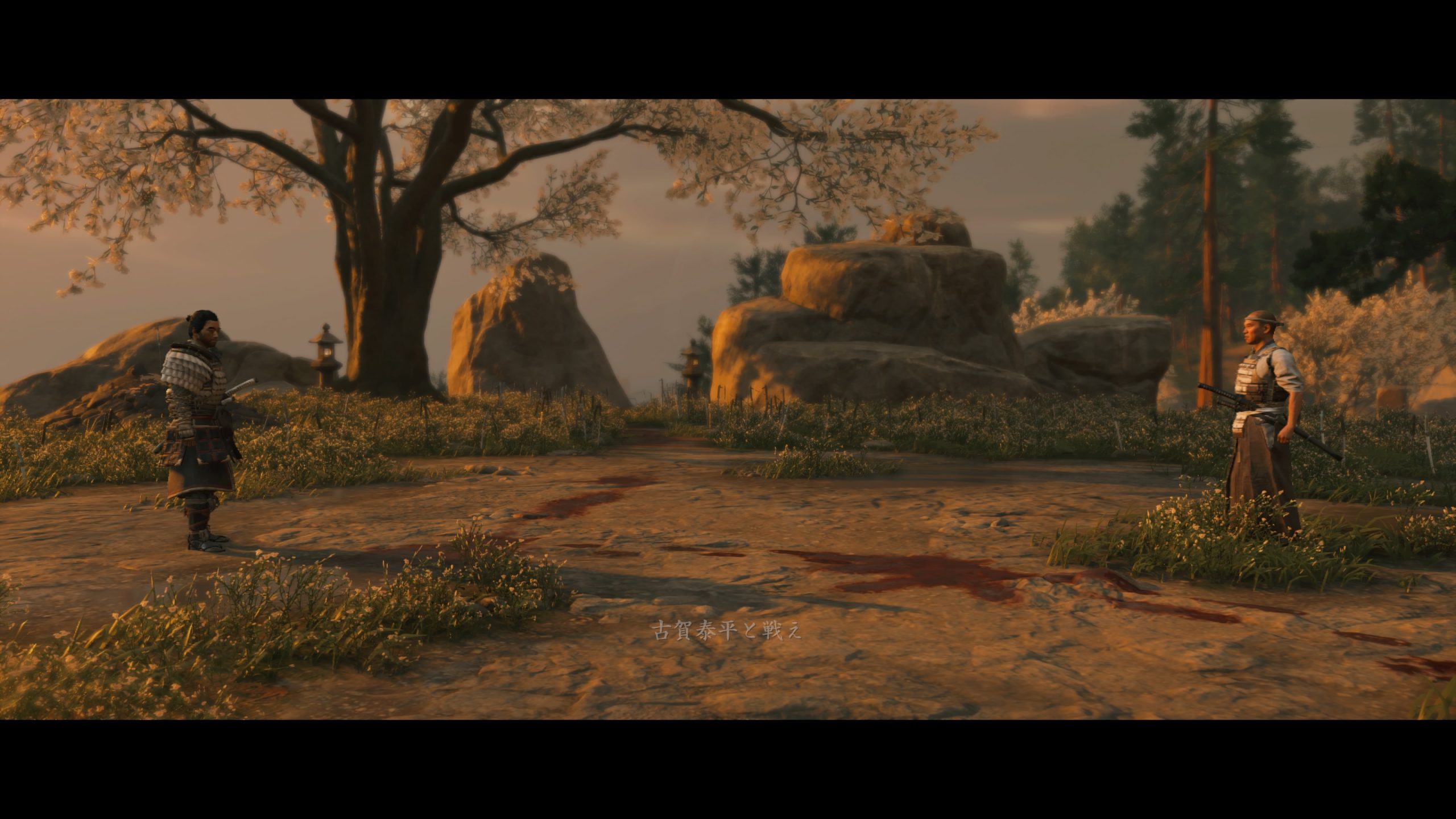 Ghost of Tsushima_一対一の立ち会い