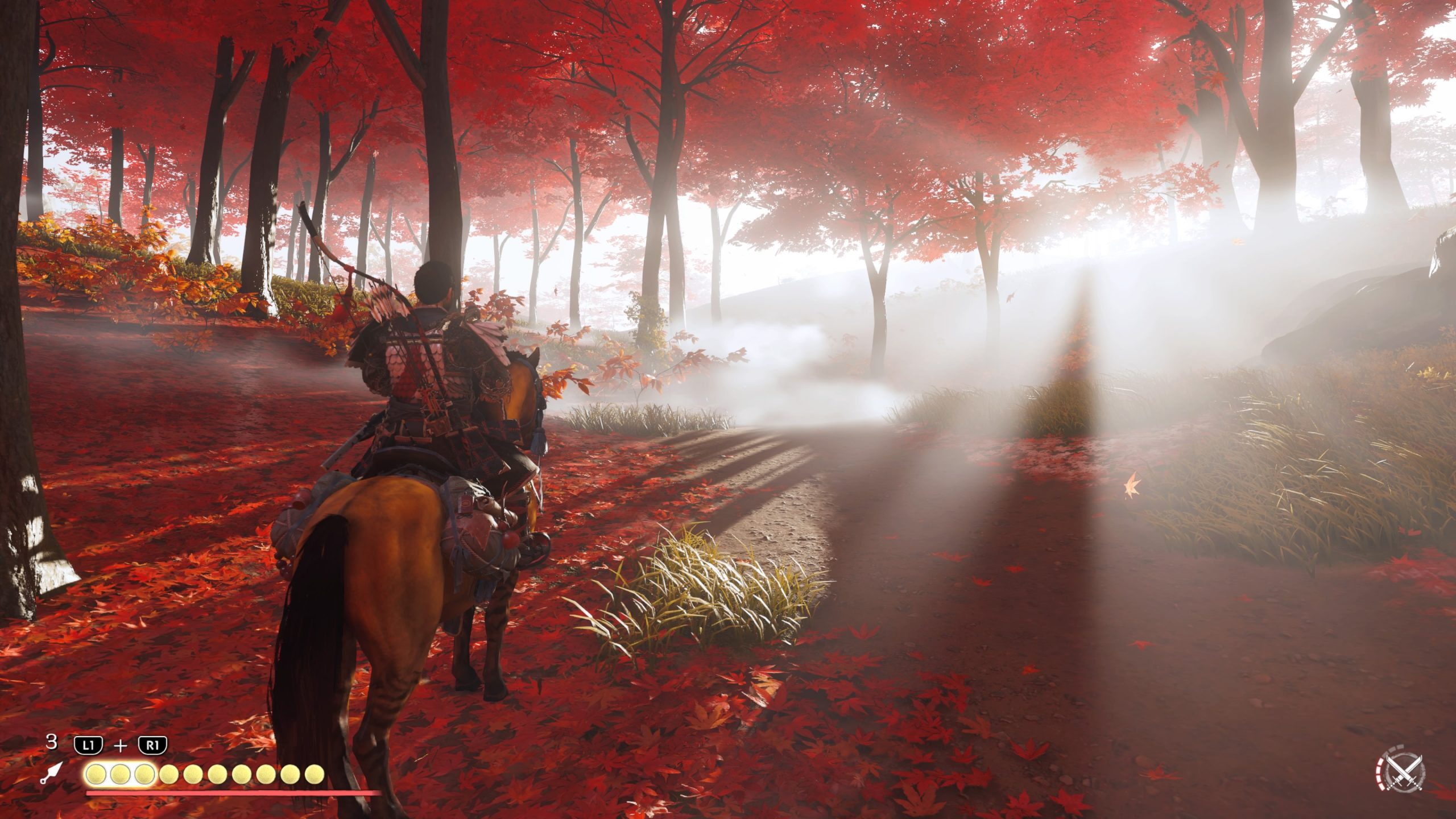 Ghost of Tsushima_紅葉の森