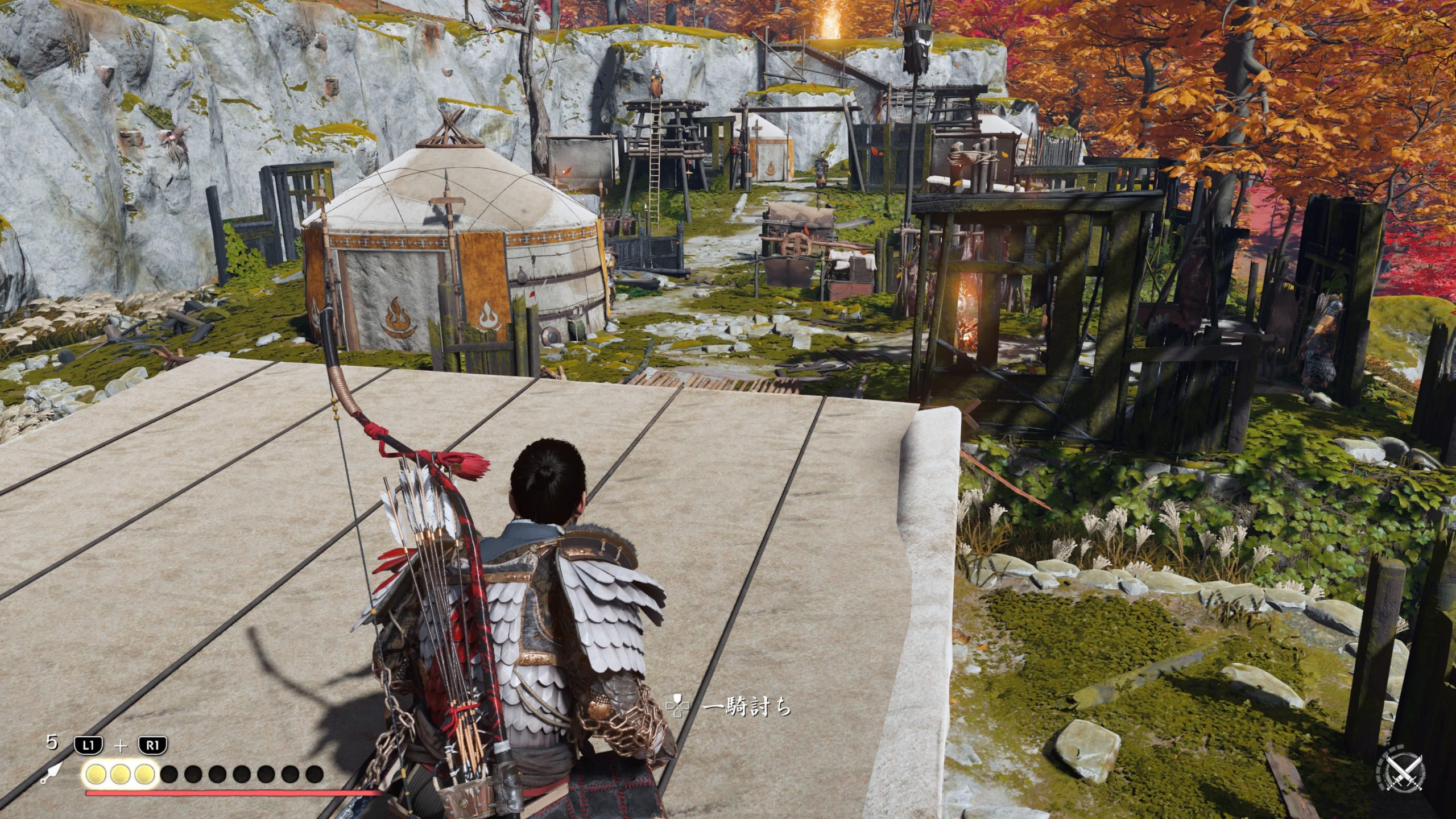 Ghost of Tsushima_拠点左端