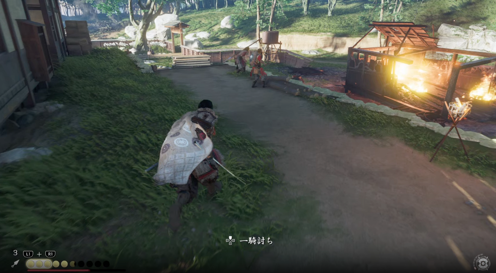 Ghost of Tsushima_別の隊に攻撃