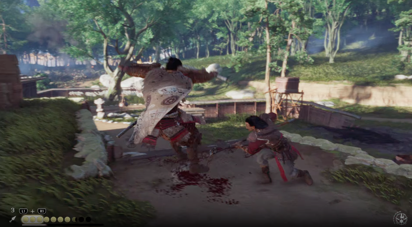 Ghost of Tsushima_再びダメージを負う