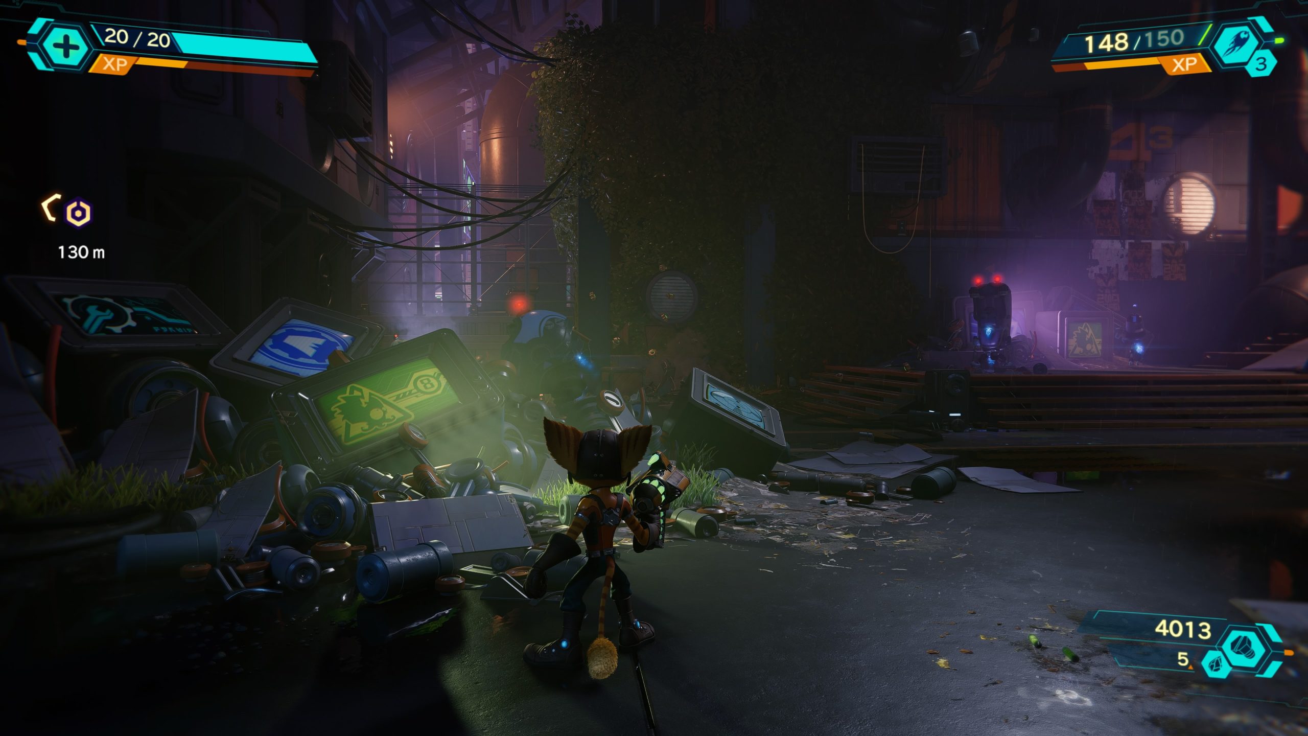 ラチェット&クランク パラレル・トラブル プレイ画面1