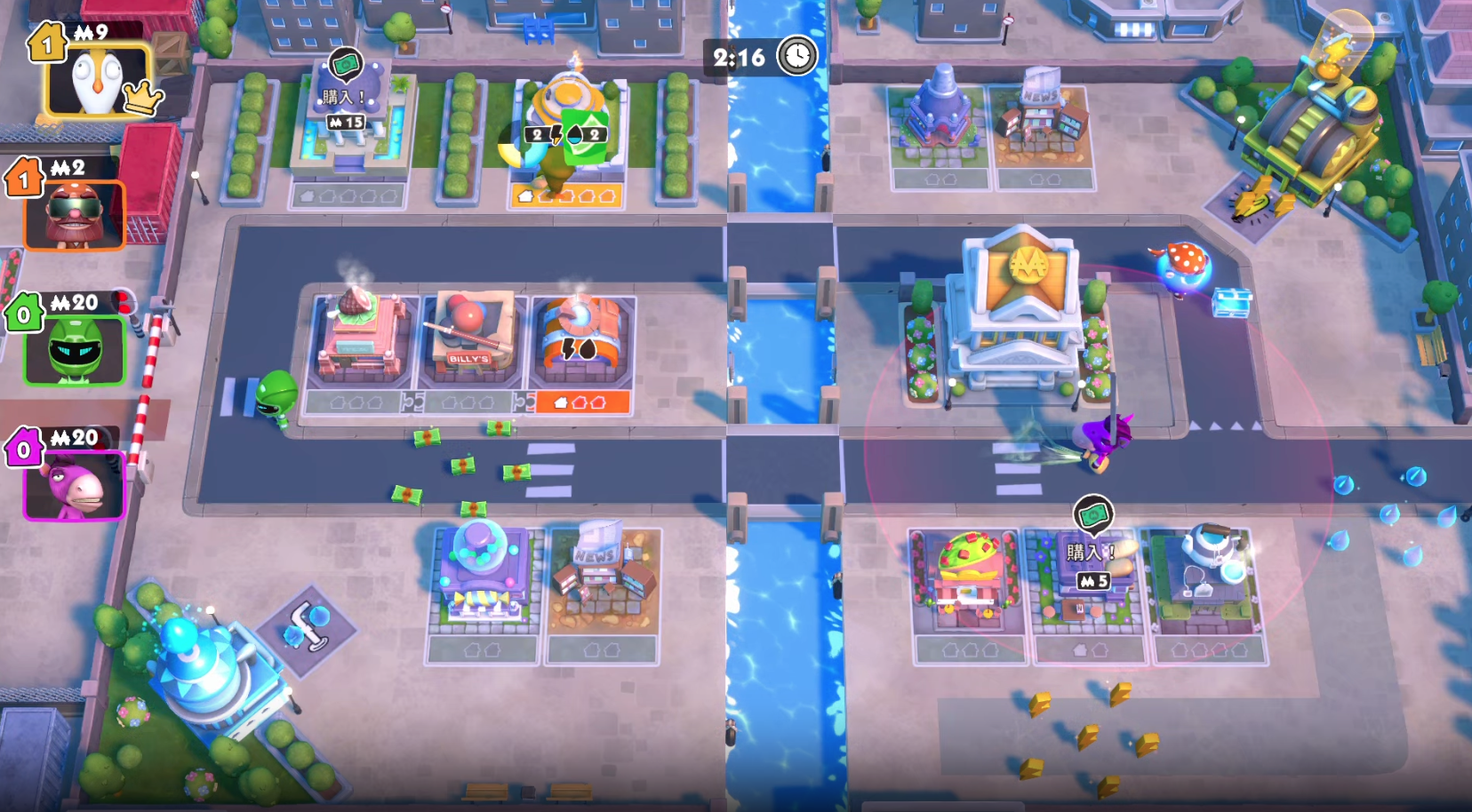 Monopoly Madness Demo_バトル1